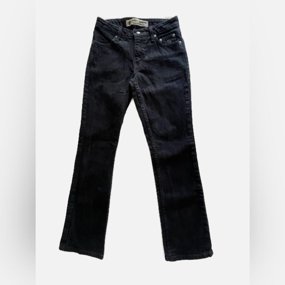 Harley-Davidson Women's Black Boot Cut Jeans